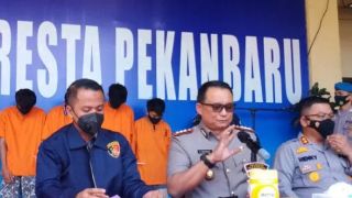 Keroyok Warga, Polisi Pekanbaru Tangkap 4 Remaja - GenPI.co RIAU