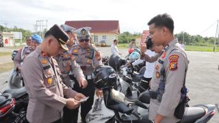 7 Polisi di Kepulauan Meranti Kedapatan Tak Tertib Lalu Lintas - GenPI.co RIAU