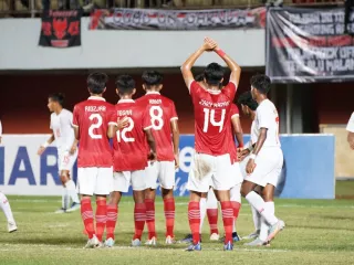 Arkhan Kaka Ngamuk, Timnas Indonesia U-16 Bantai Guam 14-0 - GenPI.co BANTEN