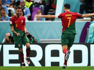 Gantikan Ronaldo, Bruno Fernandes Tulang Punggung Portugal di Piala Dunia - GenPI.co