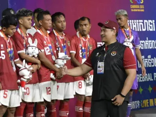 Meski Kalah dari Malaysia, Tim Football CP Indonesia Bikin Menpora Bangga - GenPI.co KALBAR