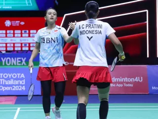 Tulang Punggung Indonesia di Final Thailand Open 2024, Ana/Tiwi Bersyukur - GenPI.co BANTEN