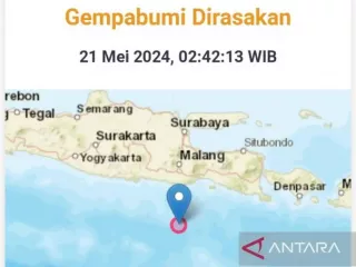 Malang Diguncang Gempa Magnitudo 5.3 - GenPI.co JABAR
