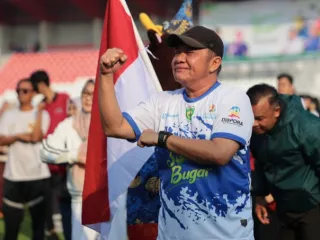 Gubernur Herman Deru Harapkan Para Atlet Provinsi Sumsel Sukses Dulang Prestasi Diajang Pornas Korpri dan Fornas 2025 - GenPI.co