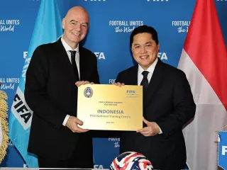 Penghargaan FIFA Jadi Sejarah Baru Sepak Bola Indonesia, Kata Erick Thohir - GenPI.co BANTEN