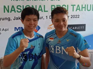 Kaget Ikut BWF World Tour Finals 2022, Apriyani/Fadia Siapkan Mental - GenPI.co JATIM
