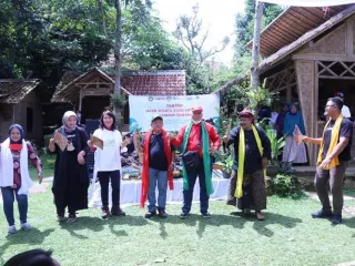 Universitas Pancasila Hadirkan Agro Heritage di Kampung Lembur Sawah Bogor - GenPI.co JOGJA