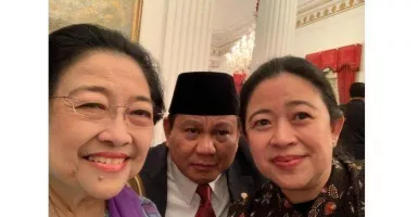 Puan Maharani Pamer Selfie Bareng Prabowo dan Megawati, Ada Apa?