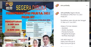 Seleksi CPNS Yogyakarta 2021: Formasi, Syarat, dan Cara Daftar