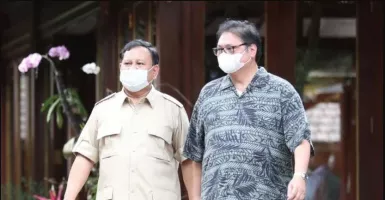 Duet Prabowo- Airlangga, Bisa Jadi Bakal Mocer, Atau Rontok