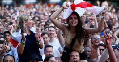 Bungkam Swiss, Inggris Menang Telak di Stadion Wembley
