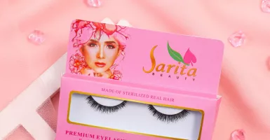 2 Varian Eyelashes Sarita Beauty Cocok Banget Dipakai saat WFH