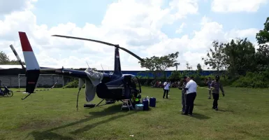 Helikopter BNPB Mendarat Darurat di Grobogan, Ini Penyebabnya