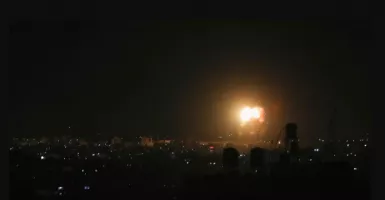 Kamis Malam, Israel Kembali Acak-acak Gaza! Ledakan di Mana-mana