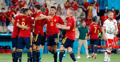 Imbang Lagi di Piala Eropa 2020, Spanyol Pecahkan Rekor 25 Tahun