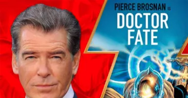 Pierce Brosnan Kasih Bocoran Kostum Doctor Fate di Black Adam!