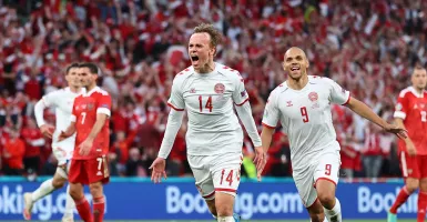 Rusia vs Denmark 1-4: Lolos, Ada Rekor Sangat Jos