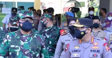 Panglima TNI dan Kapolri Soroti Covid-19 di Kulon Progo Yogyakrta