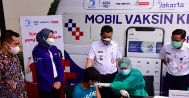 Gandeng Pemprov DKI, Danone Indonesia Gelar Vaksinasi Keliling