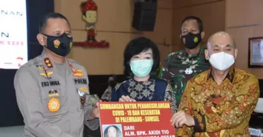 Kaget! Pengusaha Aceh Sumbang Dana Rp 2 Triliun ke Polda Sumsel