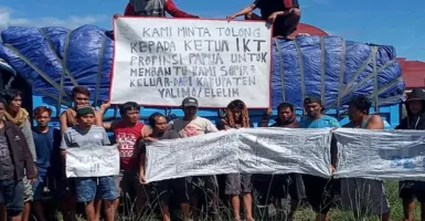 Terjebak Jalan Ditutup di Yalimo Papua, Warga Kelaparan