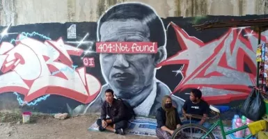 Mural Mirip Jokowi di Flyover Bandung Akhirnya Dihapus