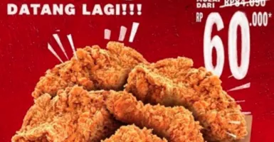 Dahsyat! KFC Hadirkan Promo Gila, Rp 60 Ribu Dapat 5 Potong Ayam