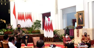 Jokowi Gelar Pertemuan Intim dengan 7 Ketum Parpol, Bahas Apa?