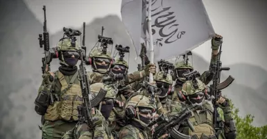 Pasukan Elite Taliban Gahar Banget, Lihat Tampang Mereka