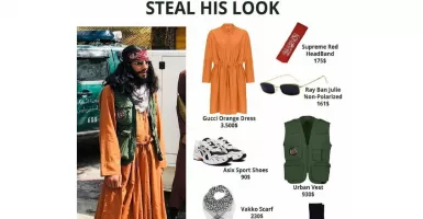 Lihat Tampilan Taliban ini, Outfitnya Capai Rp 100 Juta!