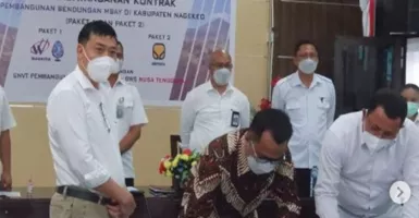 Waskita Karya Teken Kontrak Baru Bangun Bendungan Mbay Paket 1