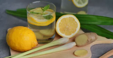 Minum Air Lemon Ditambah Serai Khasiatnya Wow Banget