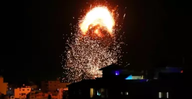 Formasi Tempur Jet Israel Tebar Ketakutan, Gaza Diserang Rudal 