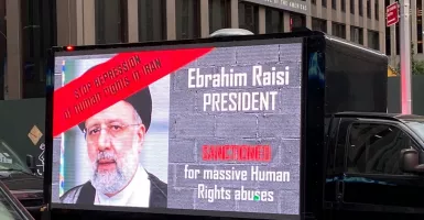 Presiden Iran Dikecam via Papan Reklame, Isi Pesannya Bikin Kaget