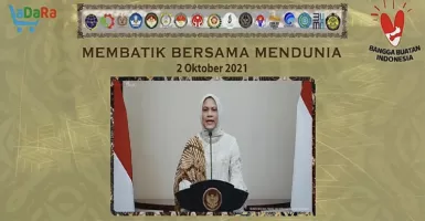 Peringati Hari Batik Nasional, Iriana Jokowi Beri Wejangan