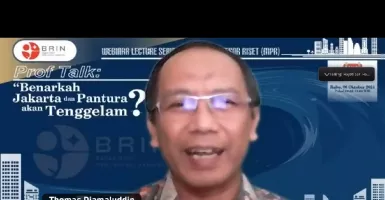 Isu Jakarta Tenggelam Dibeber Peneliti Lapan! Begini Katanya