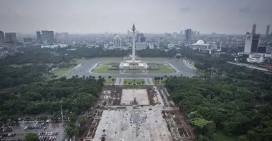 191 Pohon di Monas Habis Ditebang, Formula E Jakarta Malah Gagal