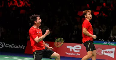 Bungkam Goh/Nur, Kevin/Marcus ke Semifinal Indonesia Masters 2022