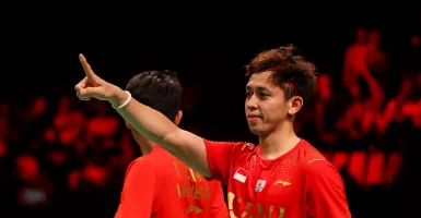 Final Thomas Cup - Fajar/Rian Menggila, Indonesia 2-0 China