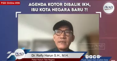 Refly Harun: Masalah Jakarta Bukan Alasan Pindah Ibu Kota