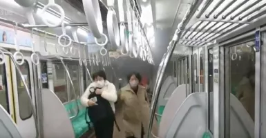 Kronologis Joker Serang Kereta Tokyo, Kejam, 17 Terluka