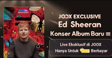 Kenalkan Album Baru, Ed Sheeran Bakal Konser Virtual di JOOX