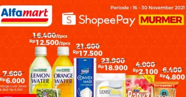 Promo Alfamart Hari Ini, Belanja Pakai ShopeePay Murah Meriah!