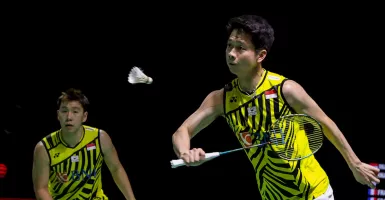 Kevin/Marcus Kalah, Jepang Juara Indonesia Masters 2021
