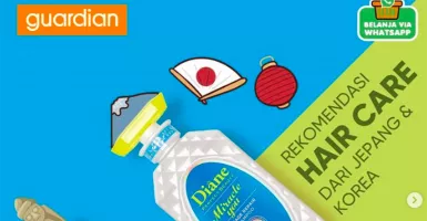 Promo Guardian Hari Ini, Haircare Jepang & Korea Banting Harga!