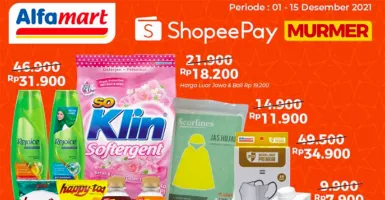 Promo Alfamart Hari Ini, Bayar Pakai ShopeePay Jauh Lebih Murah!
