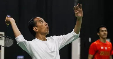 Absen di World Tour Finals, Jonatan Christie Duet Bareng Jokowi