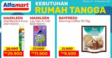 Promo Alfamart Hari Ini, Belanja Kebutuhan Rumah Tangga Murah!