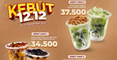 Promo 12.12, Beli 2 Minuman di Janji Jiwa Murahnya Pol Banget!