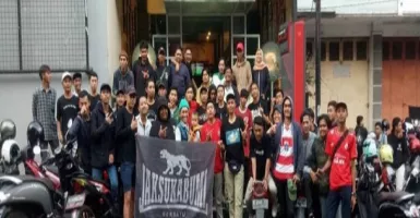 Jakmania Sukabumi Bersatu, Kuat Meski Minoritas di Kotanya